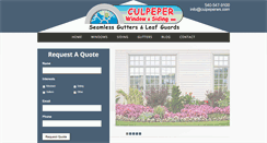 Desktop Screenshot of culpeperws.com
